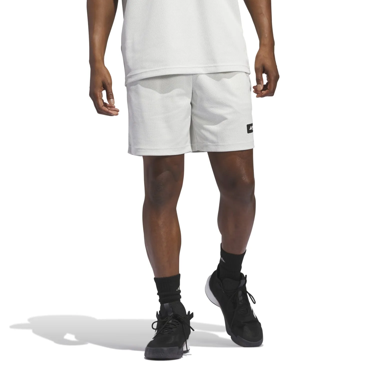 Adidas Basketball Men LGD Shorts 5 Grey IN2568-5