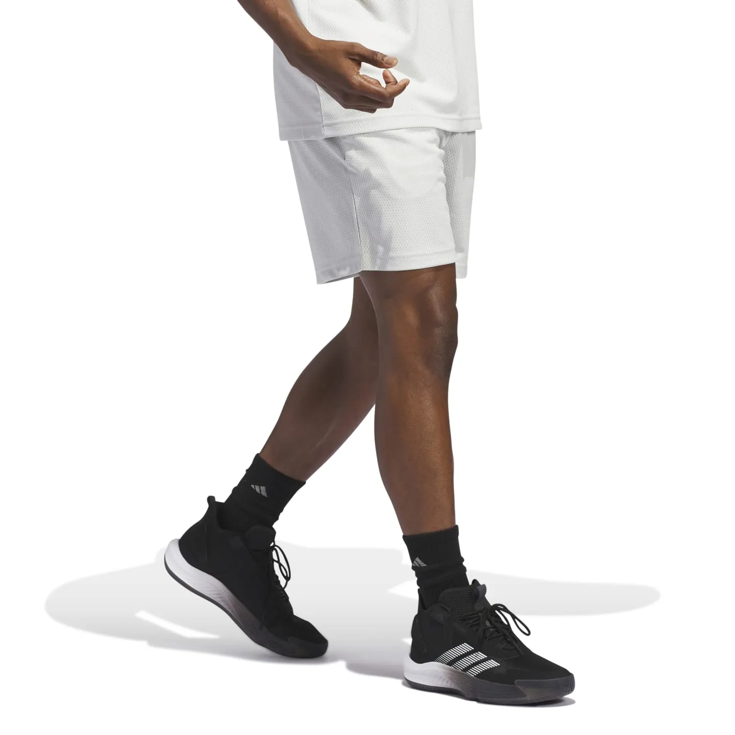 Adidas Basketball Men LGD Shorts 5 Grey IN2568-5