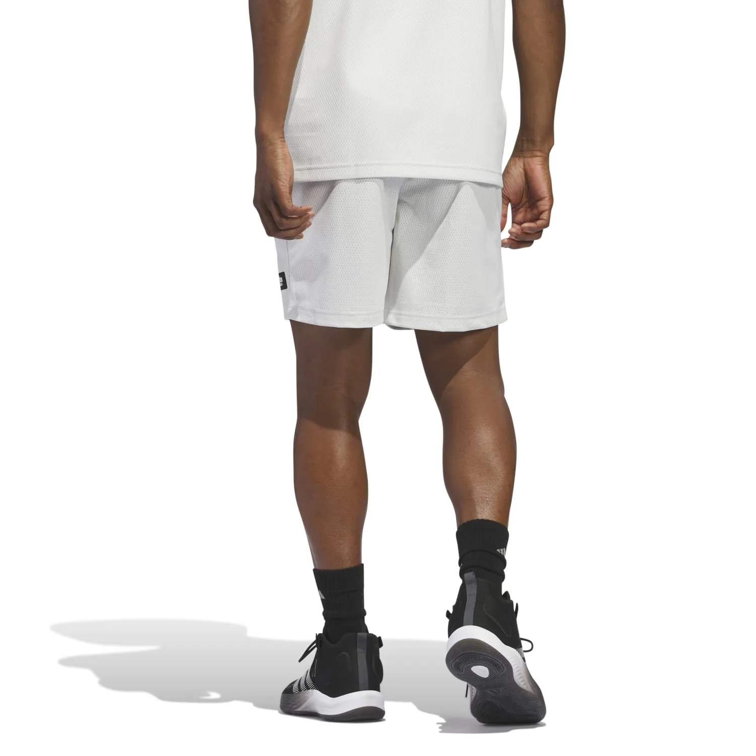 Adidas Basketball Men LGD Shorts 5 Grey IN2568-5