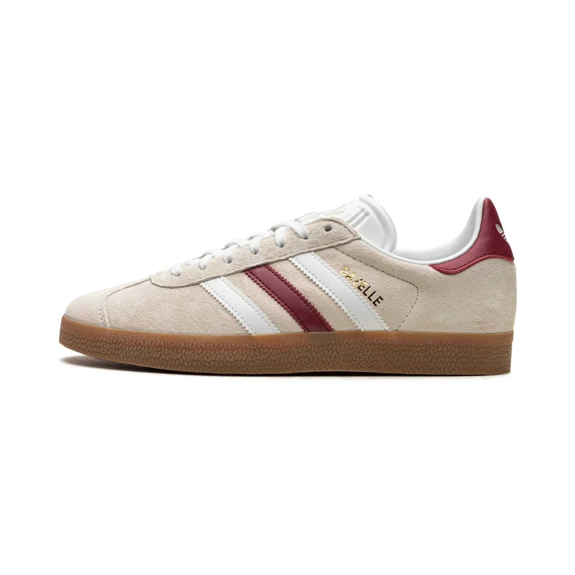 Adidas Gazelle Aluminum Collegiate Burgundy