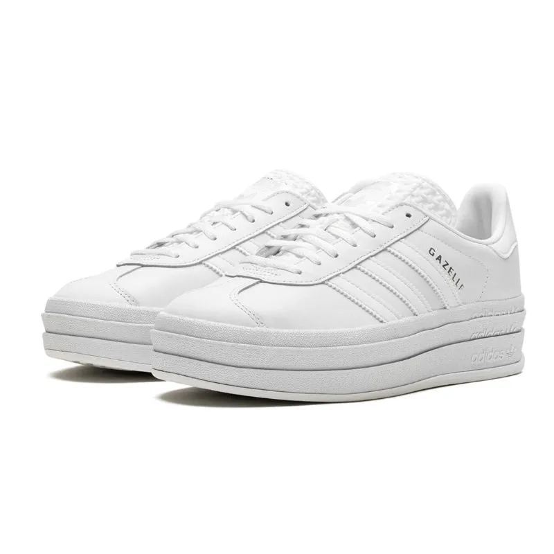 adidas Gazelle Bold Triple White (Women's)