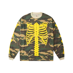 Bootleg Forest Camo Skeleton Thermal Crew
