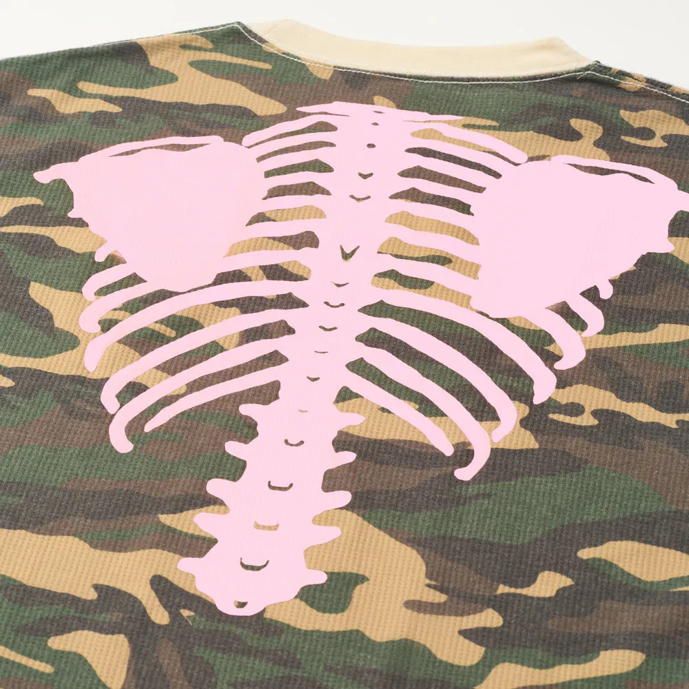 Bootleg Forest Camo Skeleton Thermal Crew
