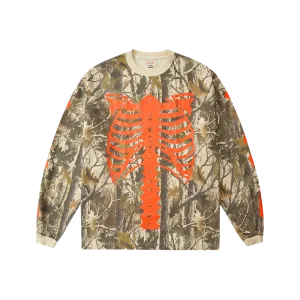 Bootleg Realtree Camo Skeleton Thermal Crew