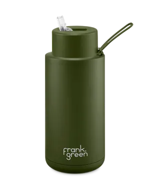CERAMIC REUSABLE BOTTLE KHAKI