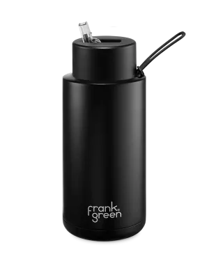 CERAMIC REUSABLE BOTTLE MIDNIGHT