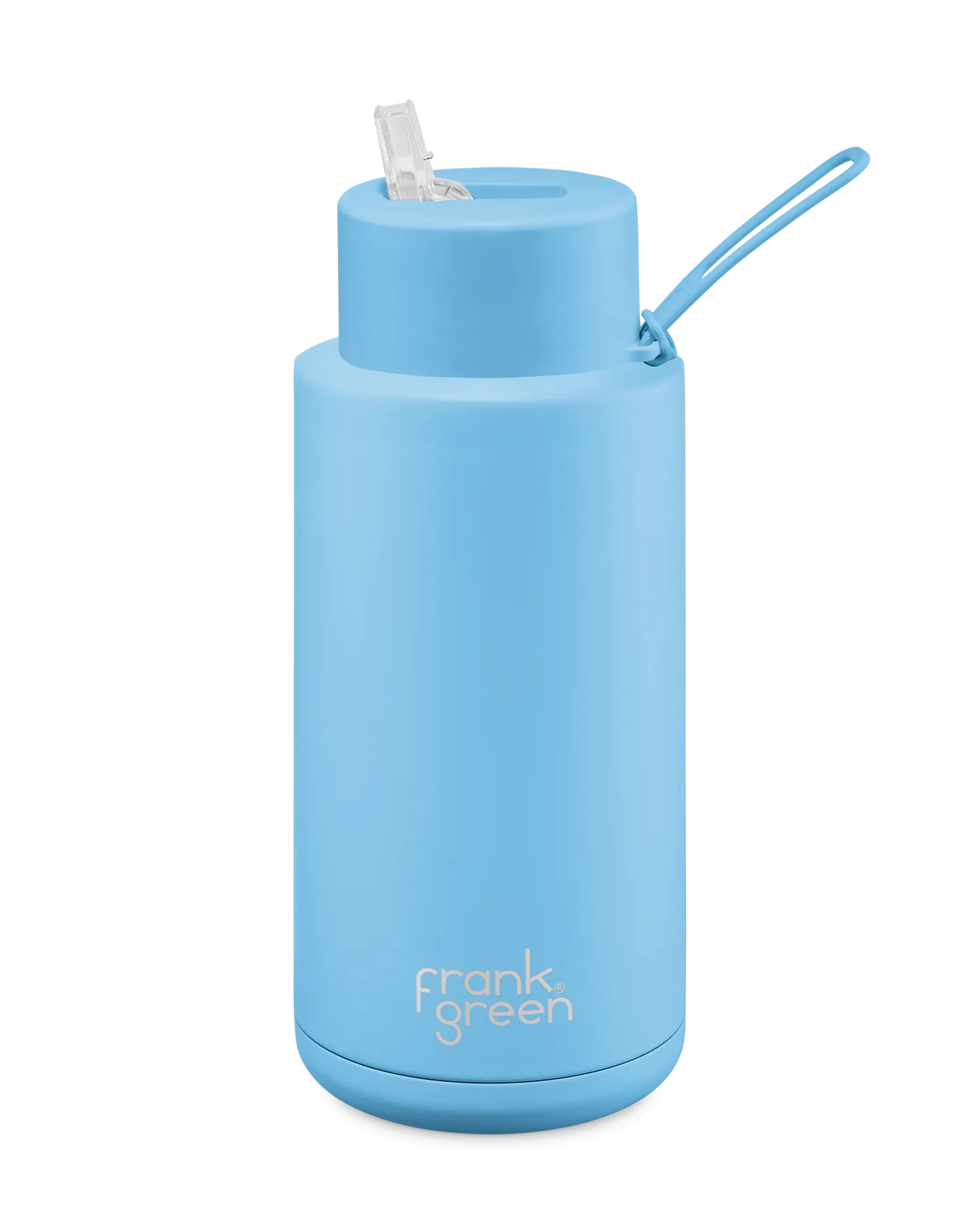 CERAMIC REUSABLE BOTTLE SKY BLUE