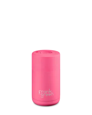 CERAMIC REUSABLE CUP NEON PINK