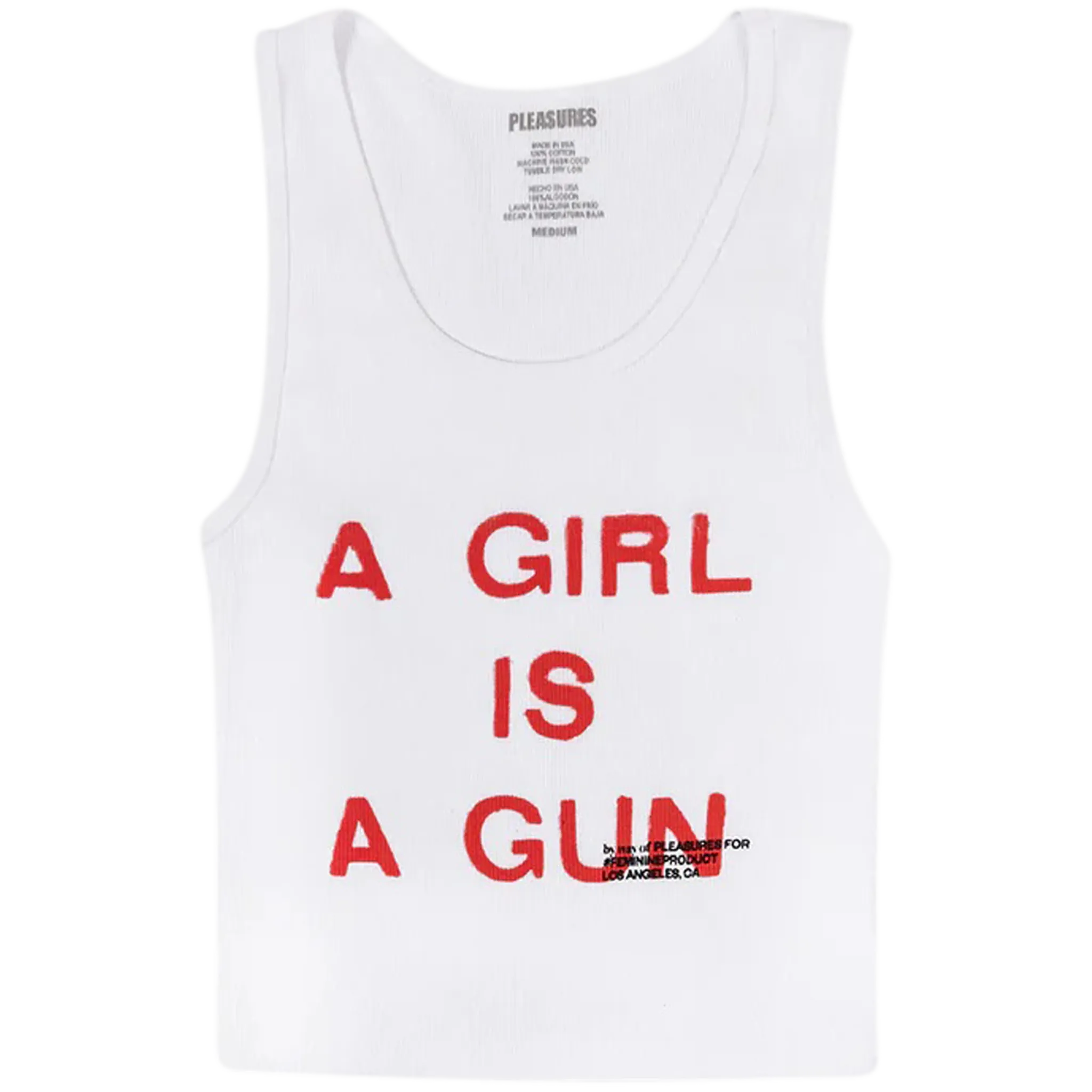 Girl Is a Gun Tank Top