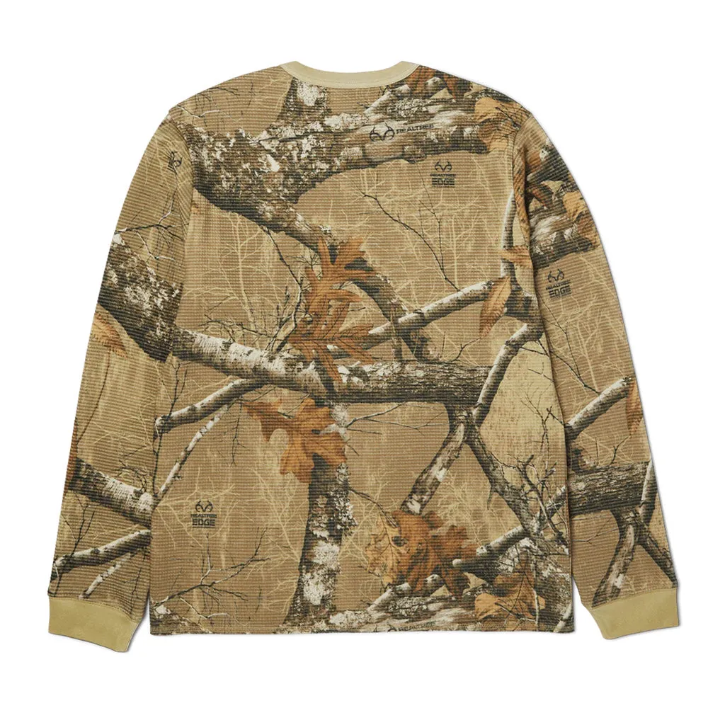 HUF X REALTREE MEGABLAST THERMAL TOP // DESERT