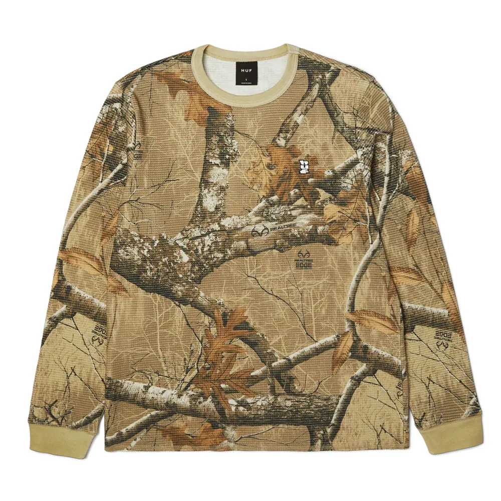 HUF X REALTREE MEGABLAST THERMAL TOP // DESERT