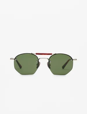 Kaz Sunglasses (Black/Silver)