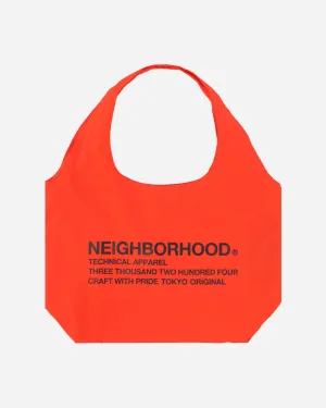Logo Tote Bag Orange