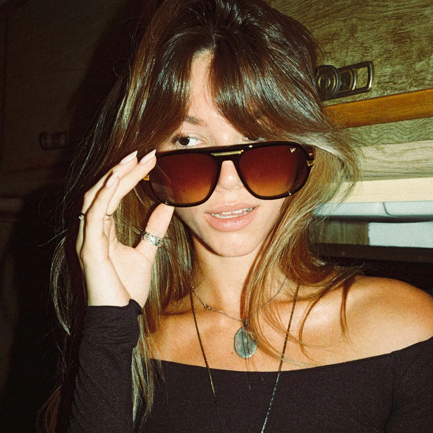 Lucky Black Acetate