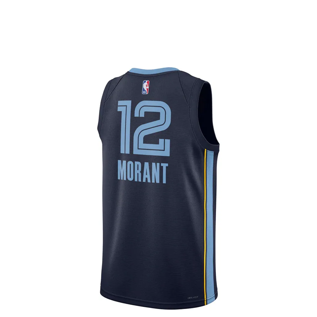 MEMPHIS GRIZZLIES ICON EDITION 2022/23 JA MORANT #12 SWINGMAN JERSEY
