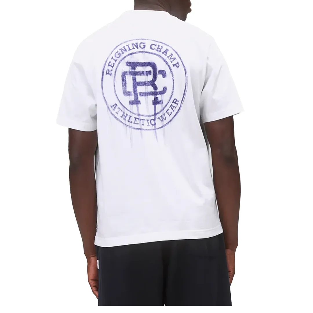 MIDWEIGHT JERSEY WATER COLOUR OG TEE WHITE