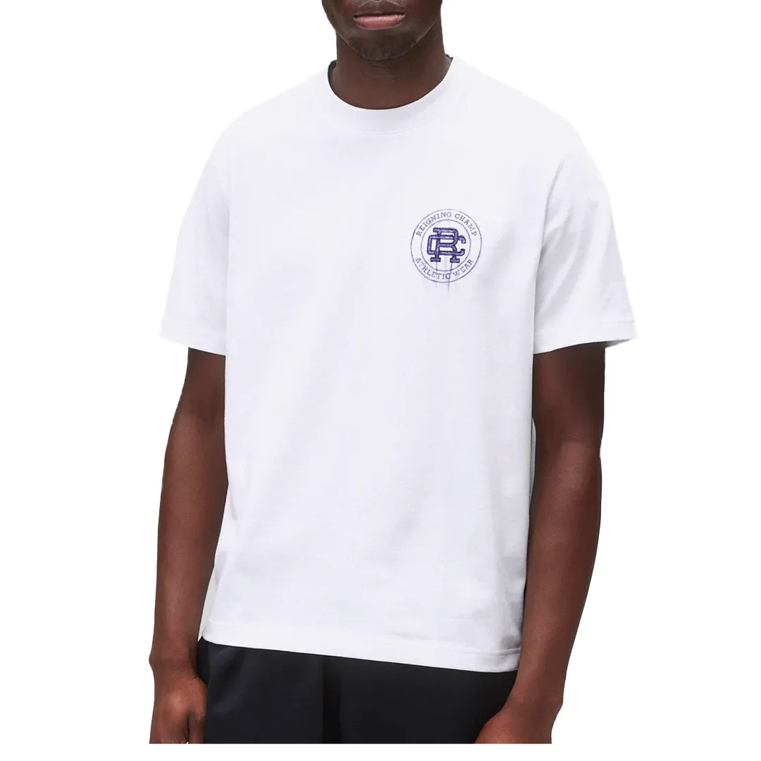 MIDWEIGHT JERSEY WATER COLOUR OG TEE WHITE