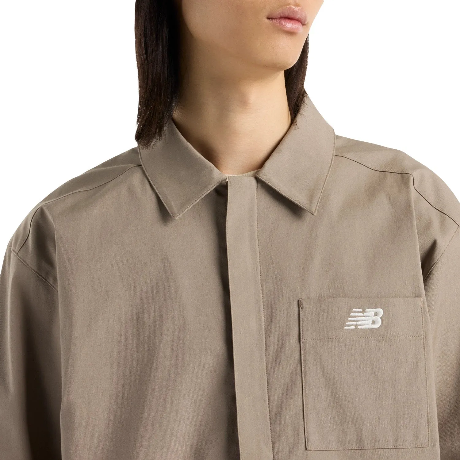 New Balance Men Coaches Twill Jacket Dockside