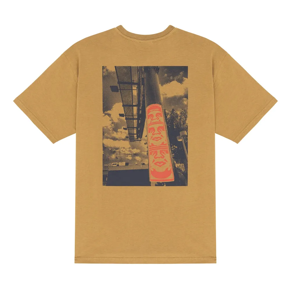 OBEY X NAPAPIJRI STREET CAMPAIGN TEE // TOFFEE