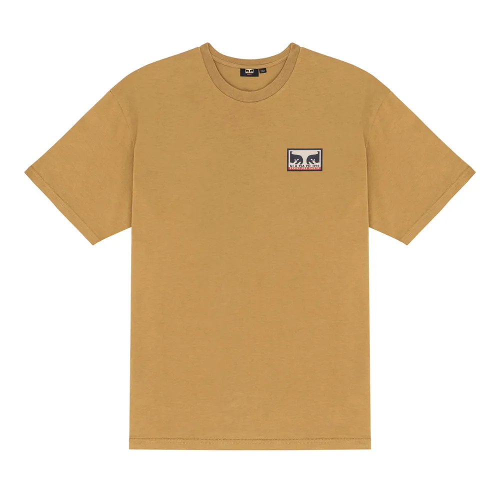 OBEY X NAPAPIJRI STREET CAMPAIGN TEE // TOFFEE