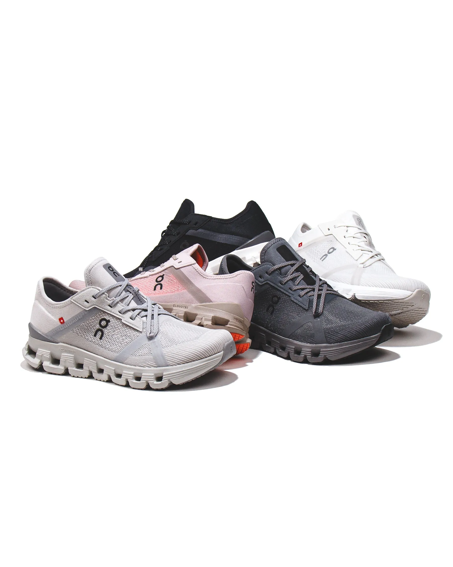 ON Women Cloud X 4 AD Black Asphalt 3WF10170397