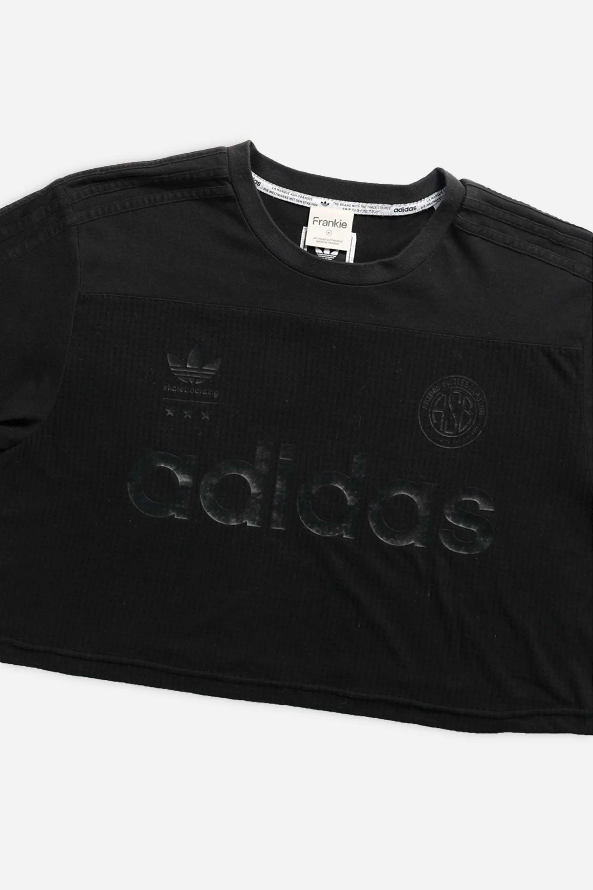 Rework Adidas Crop Tee - XL