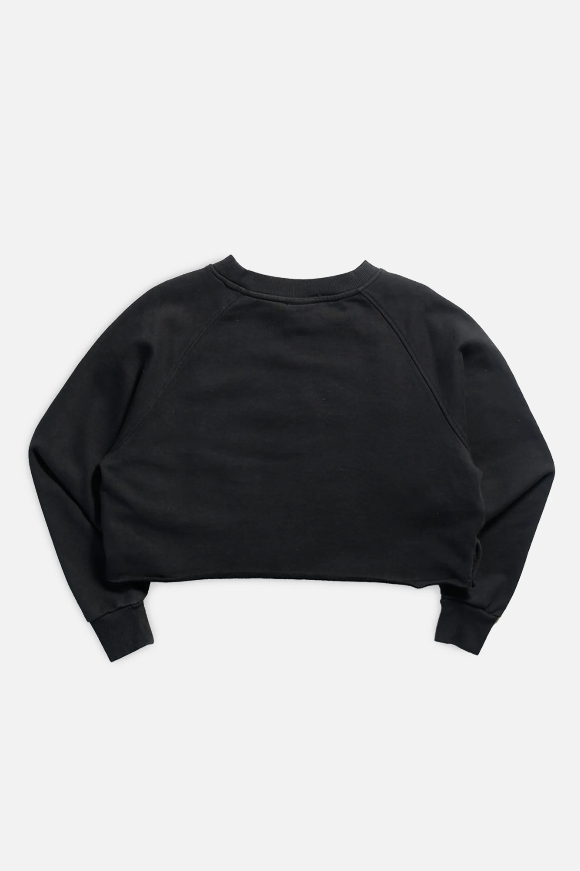Rework Reebok Raw Crop Sweatshirt - S