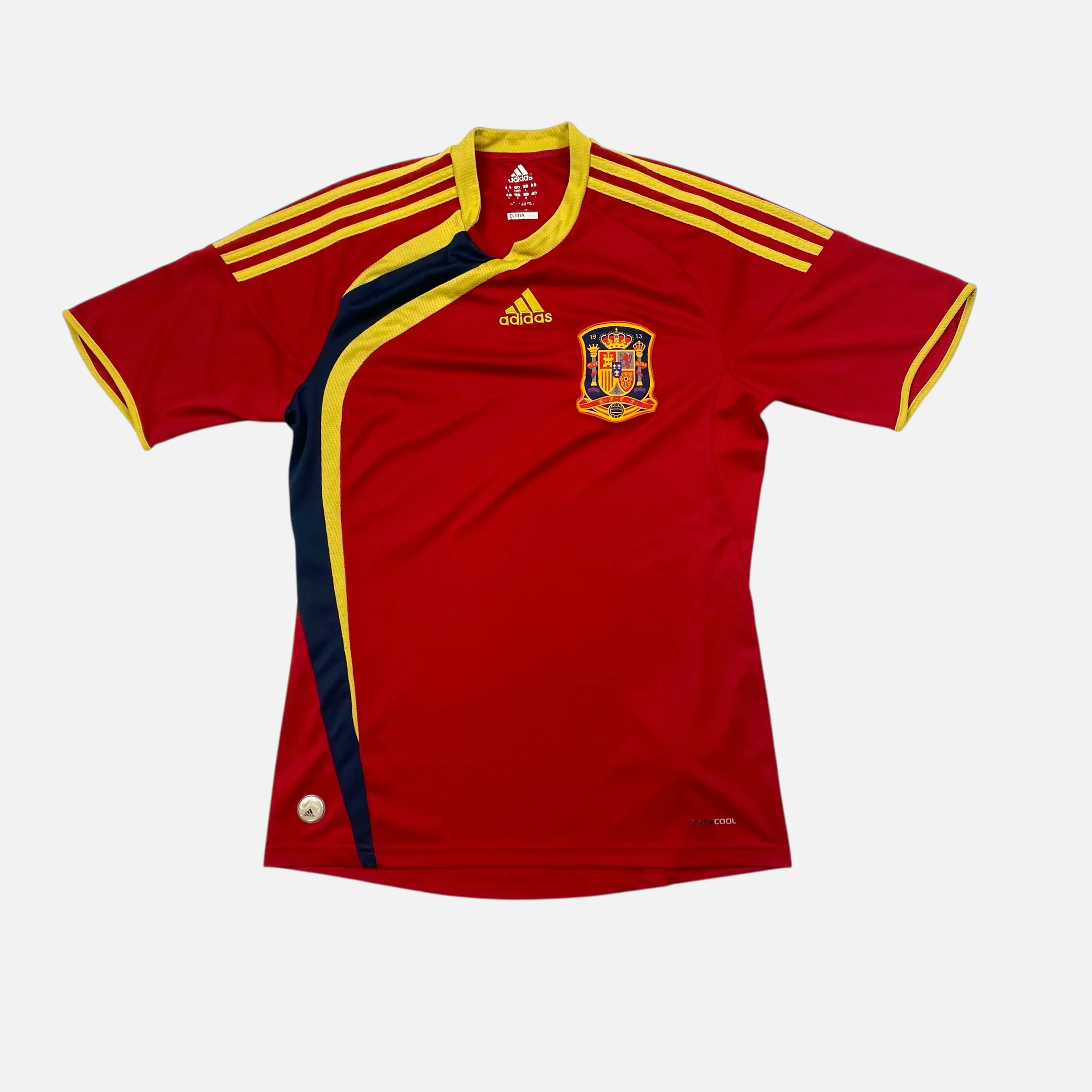 Spain Vintage Adidas Home Jersey 2009(S)