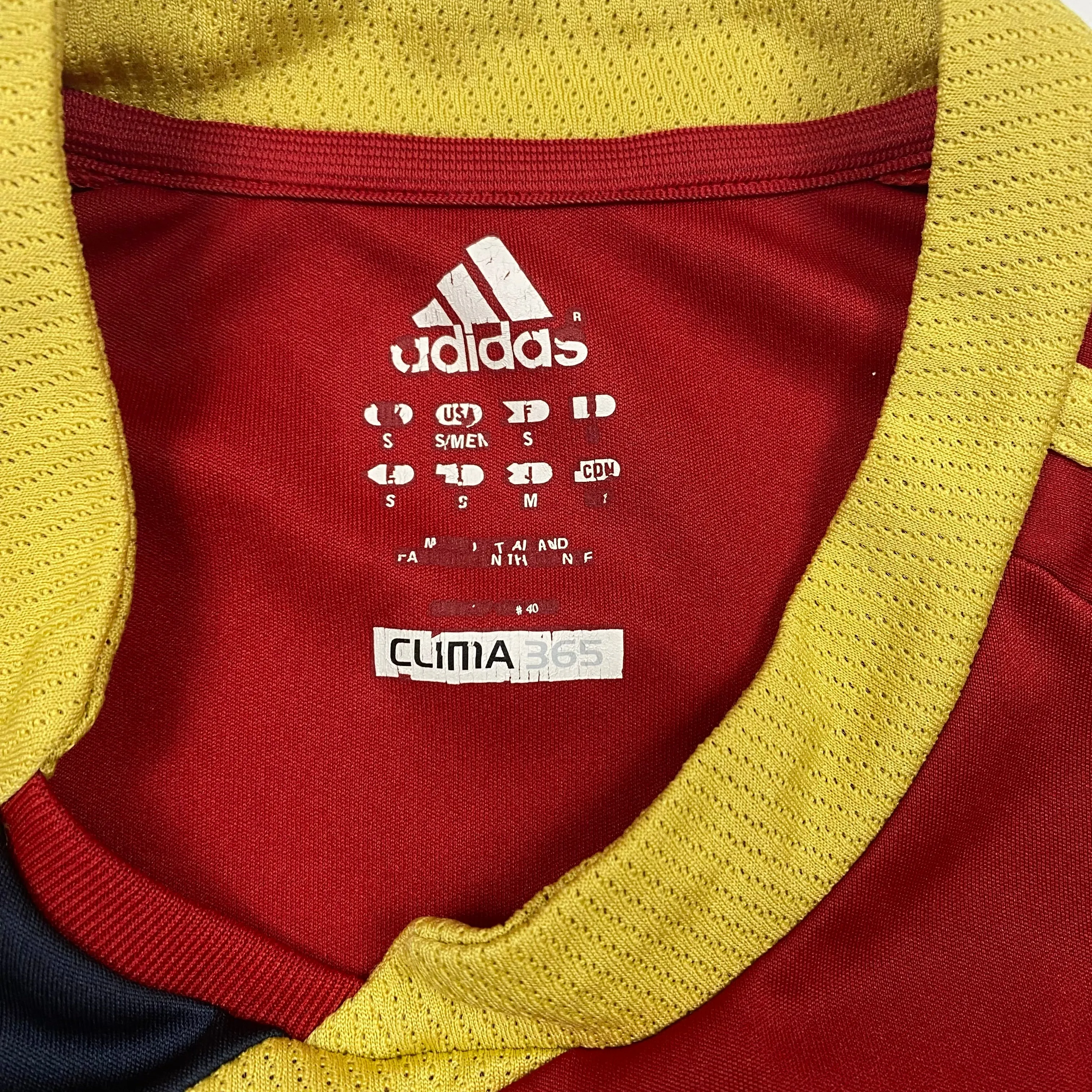 Spain Vintage Adidas Home Jersey 2009(S)