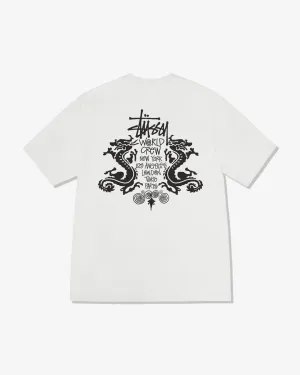 Stssy - Men's Double Dragon Pig. Dyed T-Shirt - (Natural)