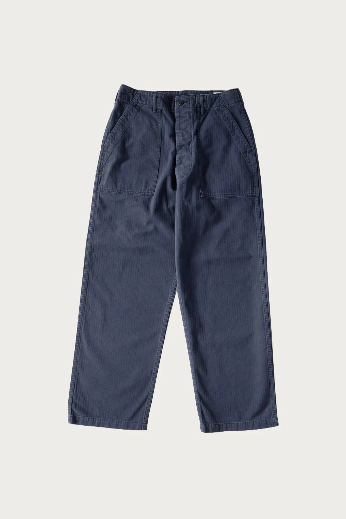 Summer Fatigues - Navy Herringbone