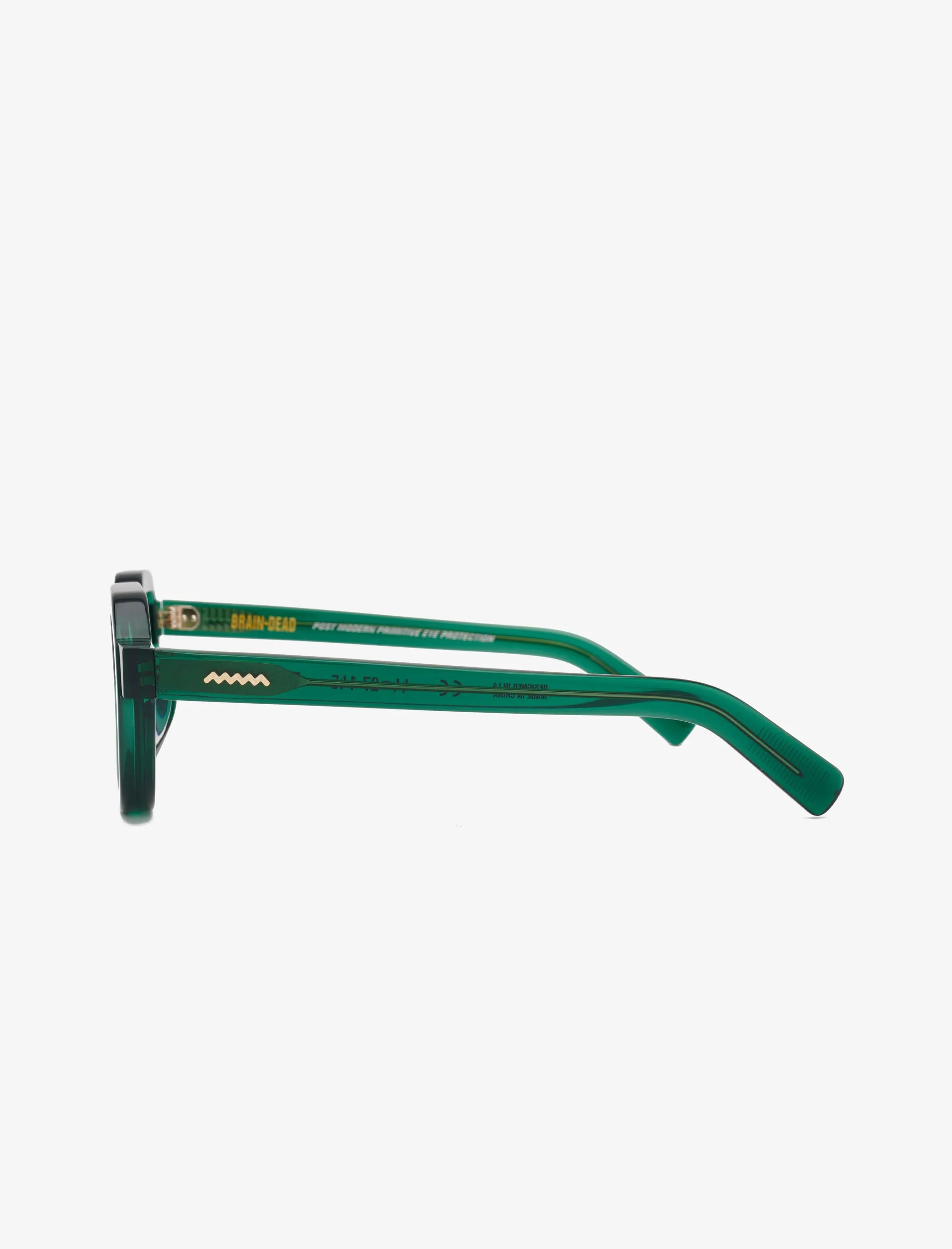 Tani Sunglasses (Green Glitter)