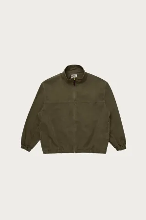 Twill-Around Jacket - Dusky Olive