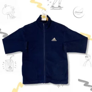Vintage 90s Adidas Highneck Fullzip Fleece (M)