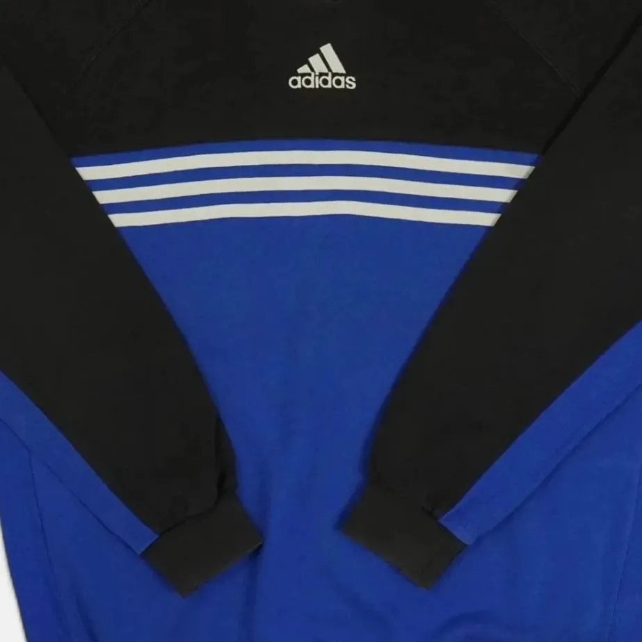 Vintage Adidas Blue Sweatshirt (L)