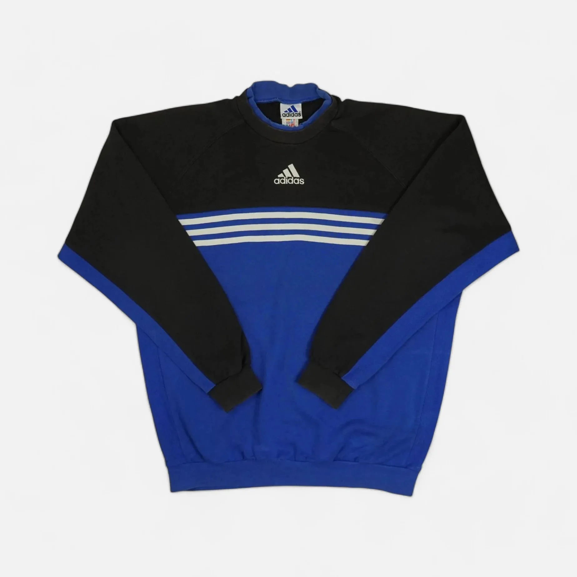 Vintage Adidas Blue Sweatshirt (L)