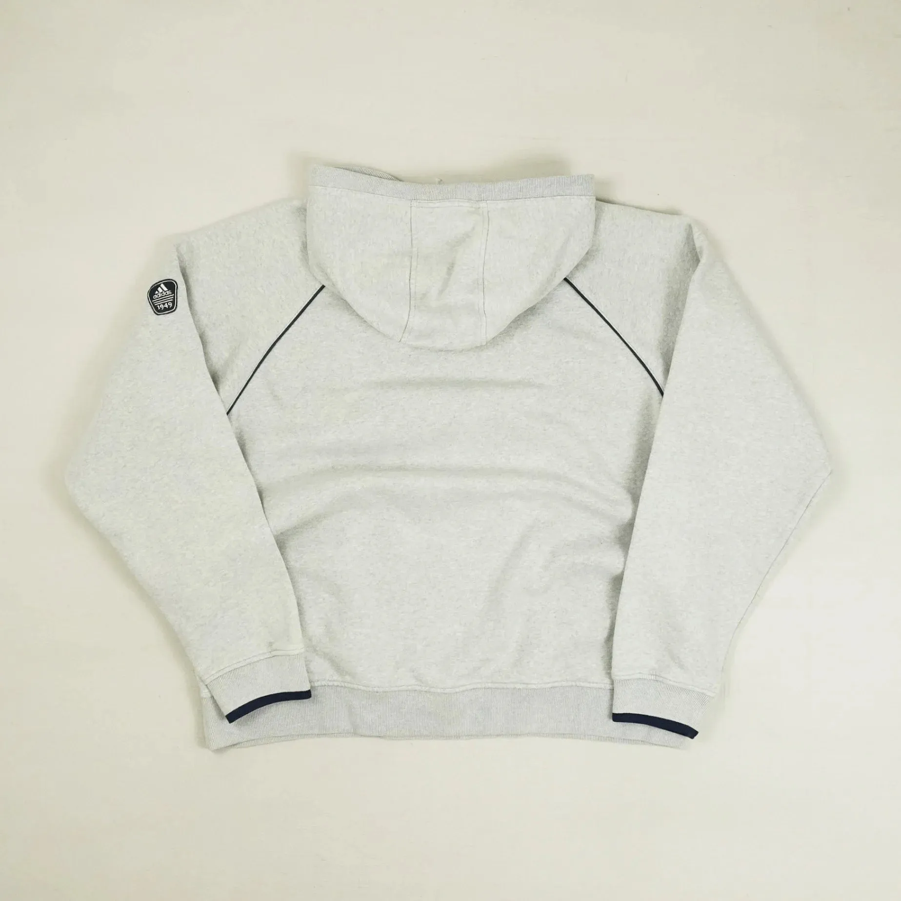 Vintage Adidas Grey Hoodie (L)