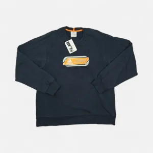 Vintage Adidas Navy Sweatshirt (S)