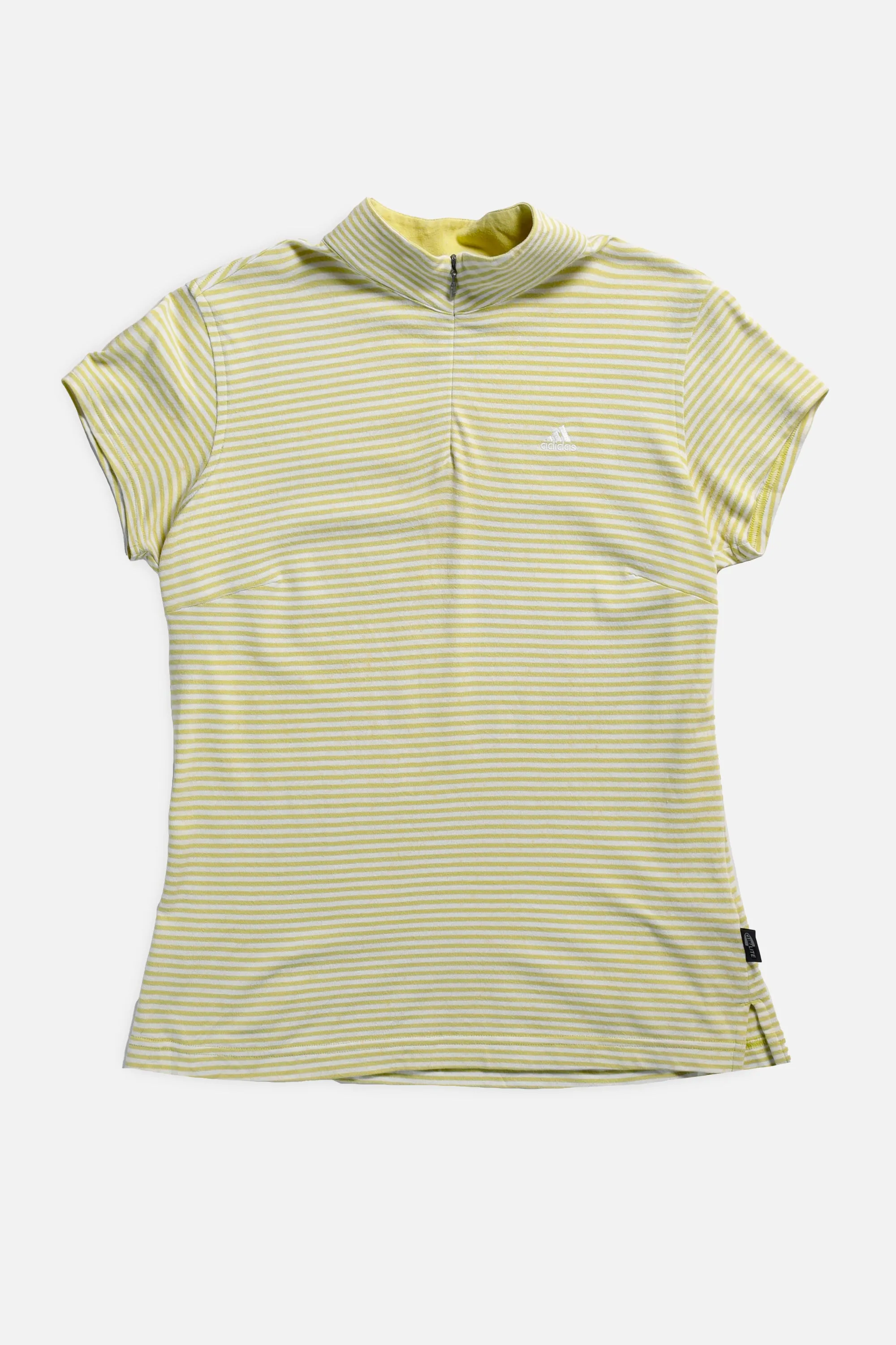 Vintage Adidas Quarter Zip Tee - Women's S