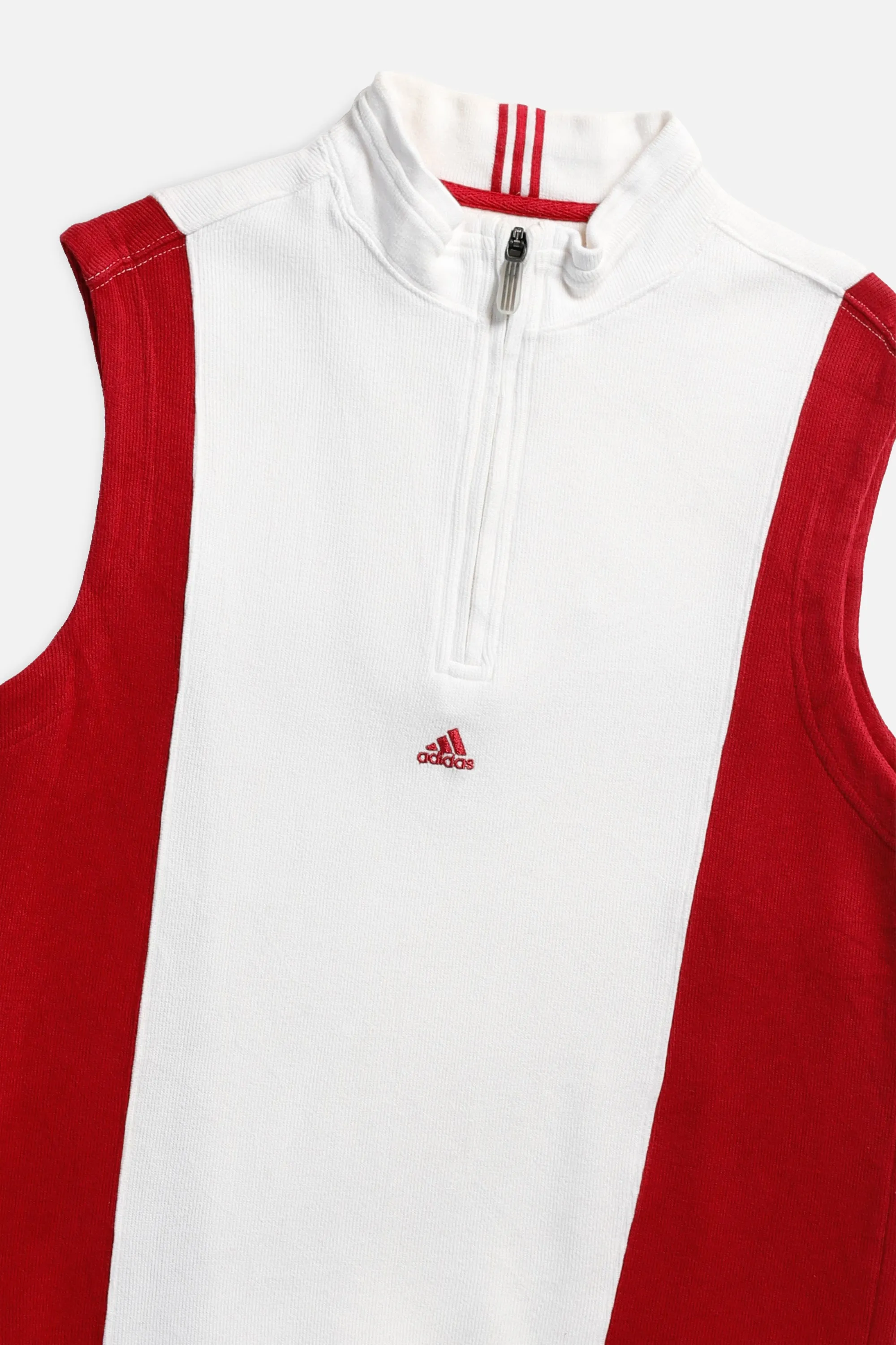 Vintage Adidas Sweater Zip Tank - Women's M